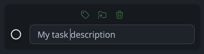 Add Task Button