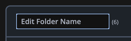 Rename Folder