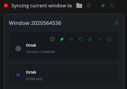 Sync Current Window