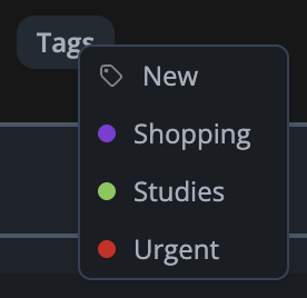 Tag Filter